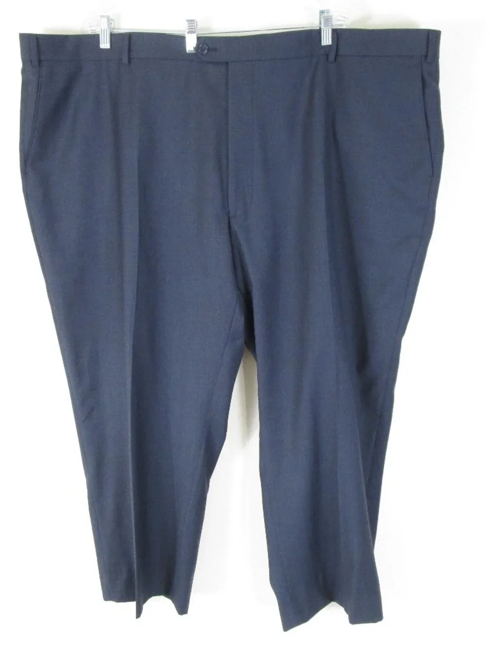 Jos. A. Bank Big & Tall Dark Gray Navy Wool Suit Size 56R Pants 54 X 30
